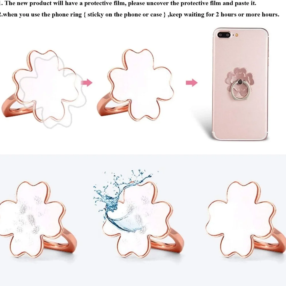 Shimmery SILVER TONED Phone Holder (NOT PINK)